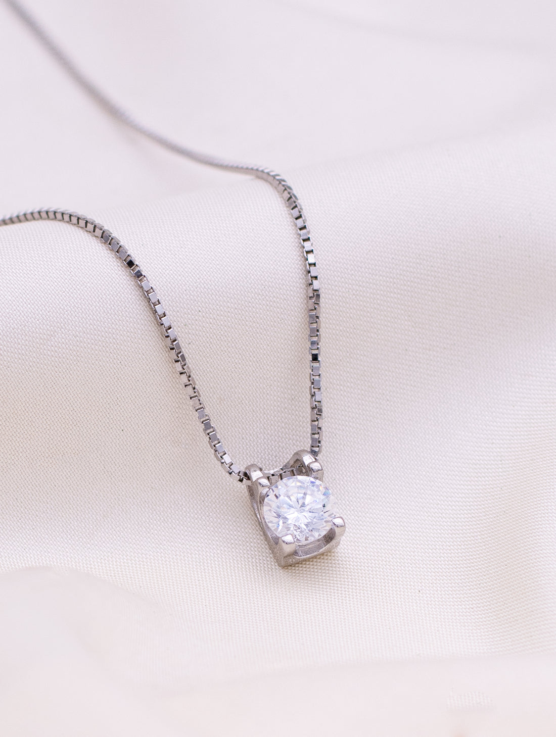 Solitaire Stone Chain [ZJSCH/13469]