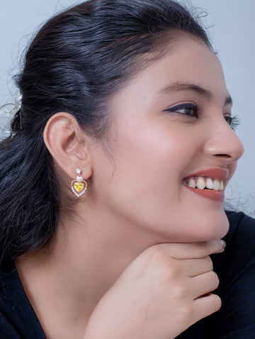 Heart-Shaped Earrings [ZJSTPS/25988]