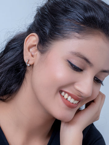 Silver Bali Earrings [ZJSTPS/8591]